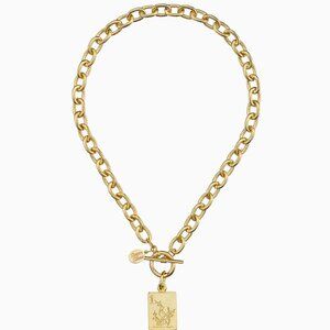 Lucky! Susan Shaw Mahjong Bird Toggle Necklace — NWT